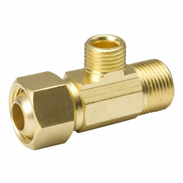 B And K Industries TEE BRASS 1/2X1/2X3/8 in. 993-018NL
